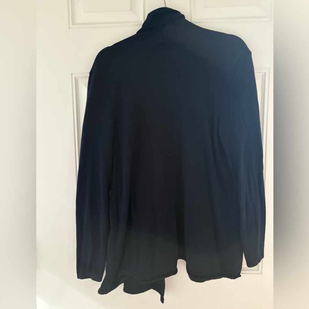 Old Navy Women's Navy open Cardigan - Picture 2 of 2